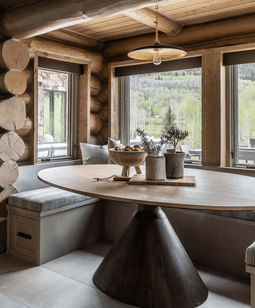 Step into this beyond stunning log cabin hideaway in the Utah mountains